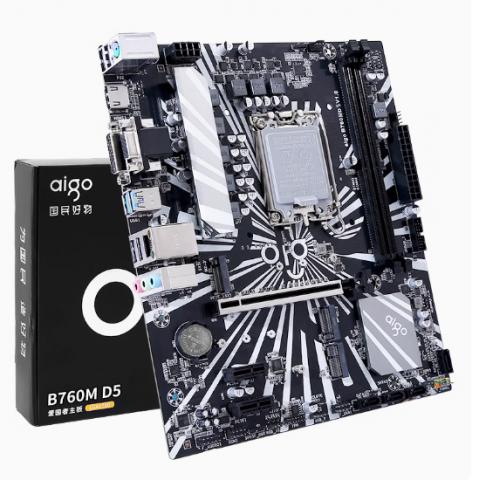 爱国者B760M双通道游戏主板D5台式机电脑主板支持12代/13代CPU